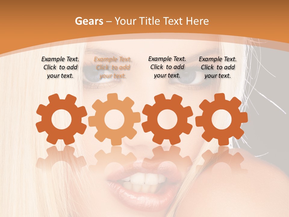 Character Profe Ional Li Ten PowerPoint Template