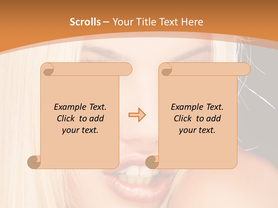 Character Profe Ional Li Ten PowerPoint Template