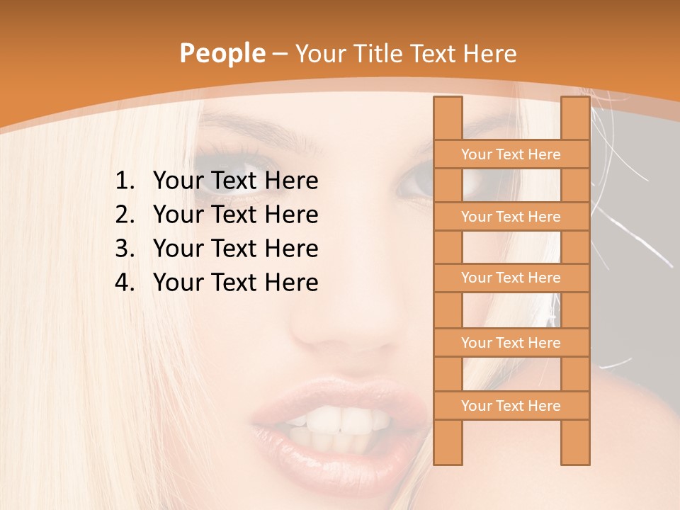 Character Profe Ional Li Ten PowerPoint Template