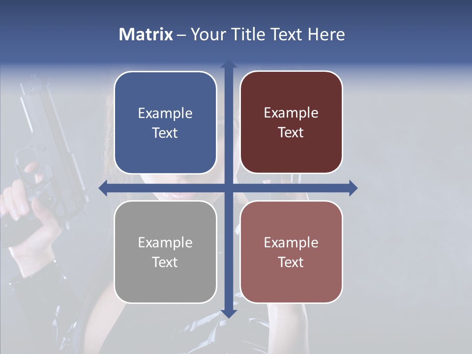 Bodyguard Aim Smoke PowerPoint Template