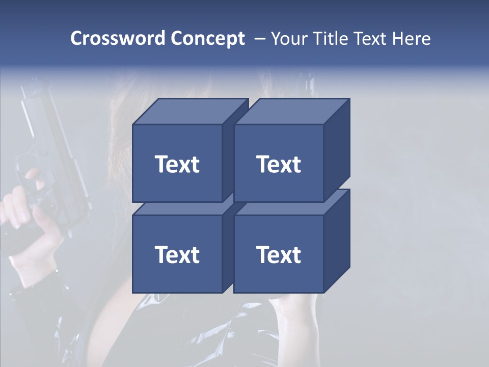 Bodyguard Aim Smoke PowerPoint Template