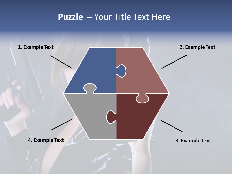 Bodyguard Aim Smoke PowerPoint Template