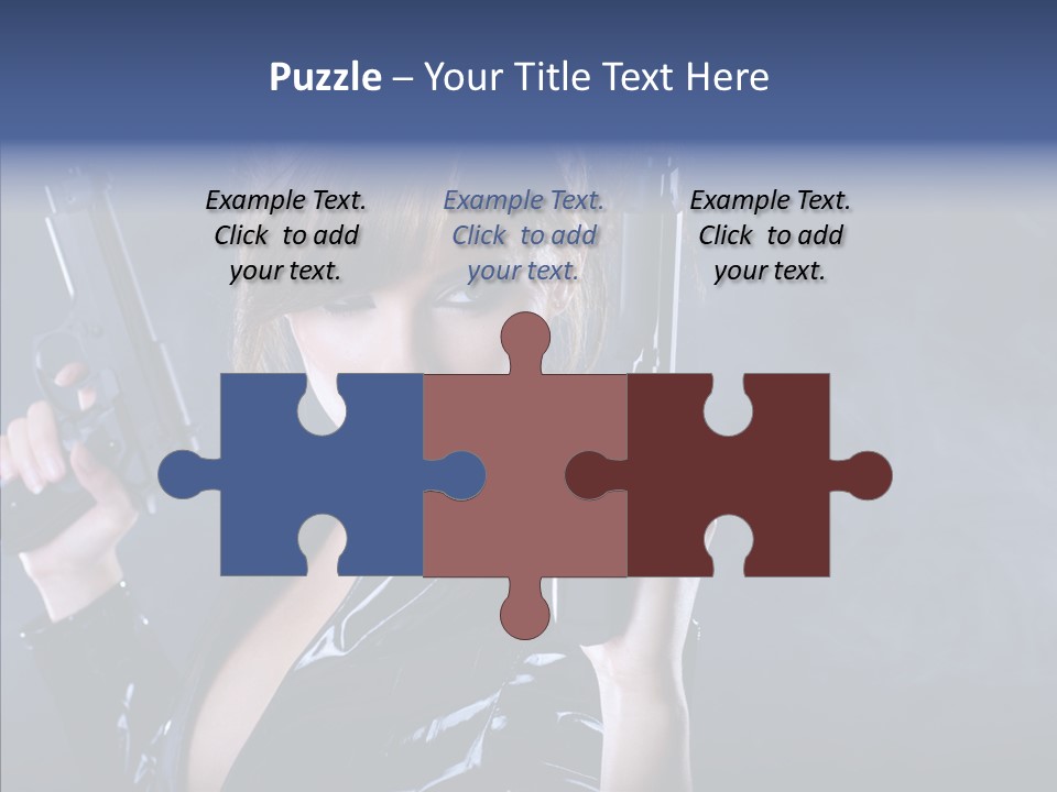 Bodyguard Aim Smoke PowerPoint Template