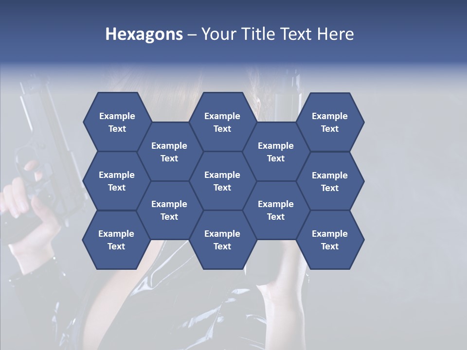 Bodyguard Aim Smoke PowerPoint Template