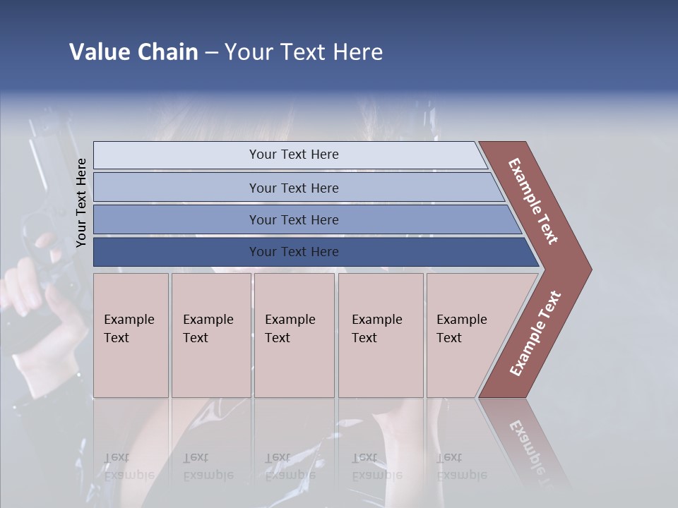 Bodyguard Aim Smoke PowerPoint Template