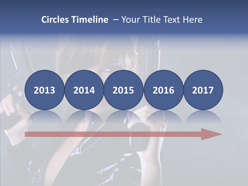 Bodyguard Aim Smoke PowerPoint Template