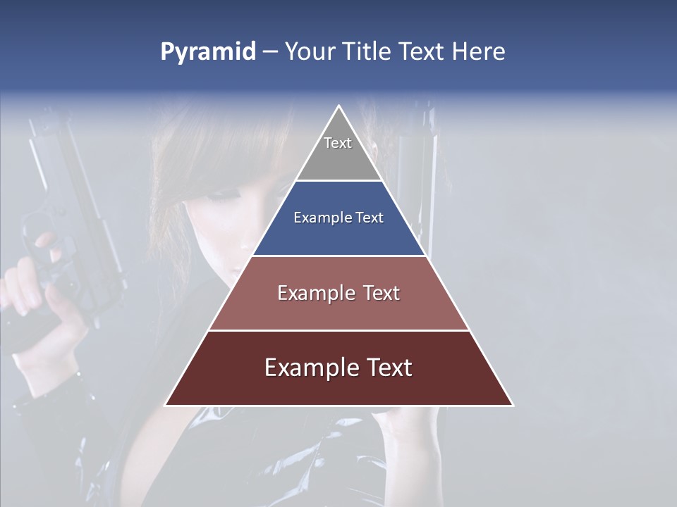 Bodyguard Aim Smoke PowerPoint Template