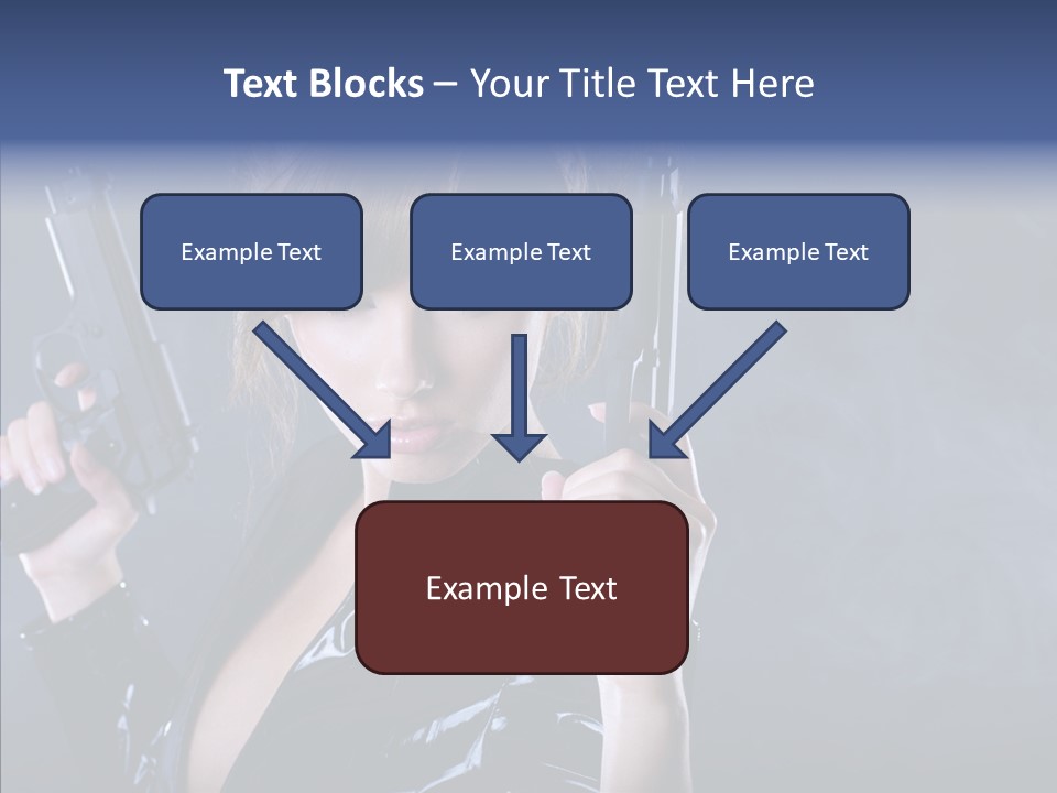 Bodyguard Aim Smoke PowerPoint Template