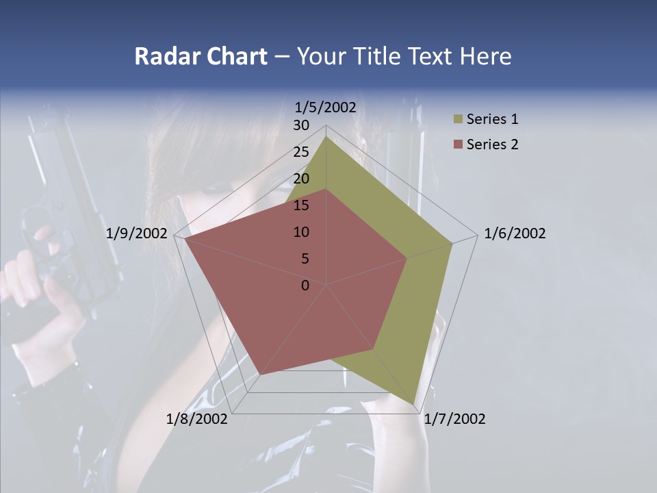 Bodyguard Aim Smoke PowerPoint Template