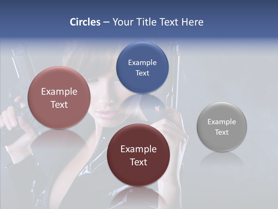 Bodyguard Aim Smoke PowerPoint Template