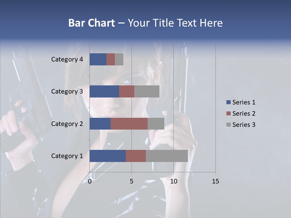 Bodyguard Aim Smoke PowerPoint Template