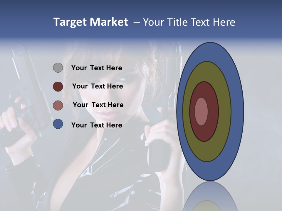 Bodyguard Aim Smoke PowerPoint Template