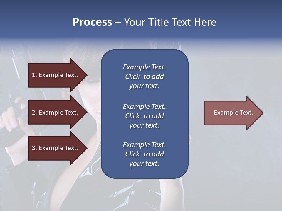 Bodyguard Aim Smoke PowerPoint Template