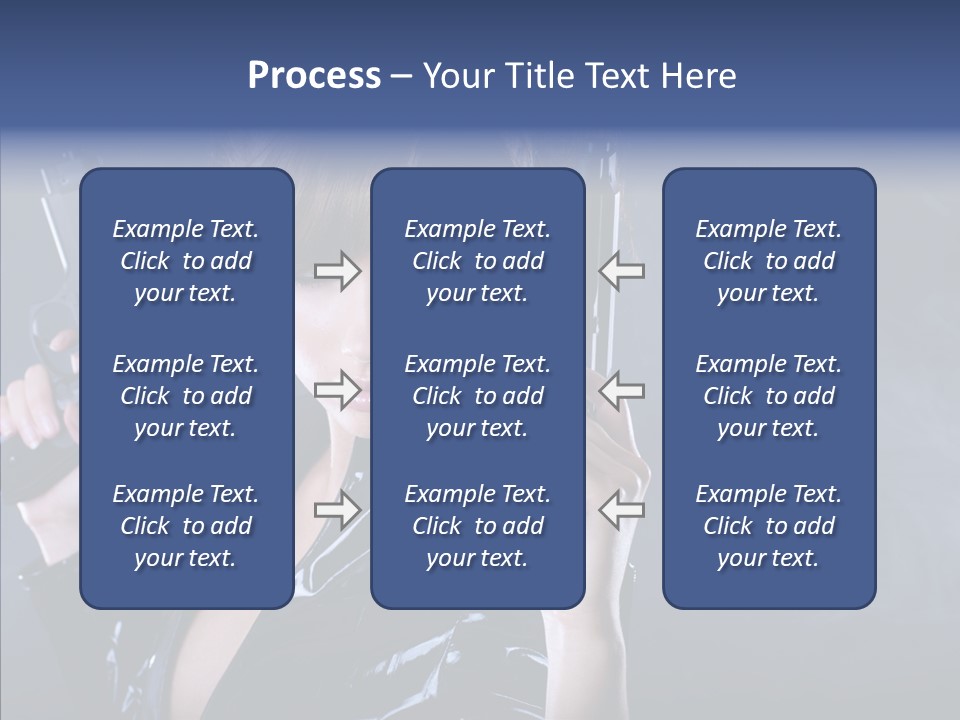 Bodyguard Aim Smoke PowerPoint Template
