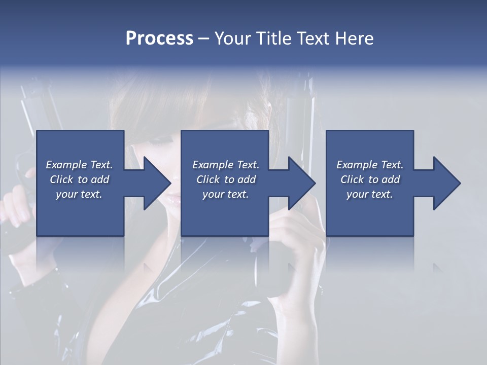 Bodyguard Aim Smoke PowerPoint Template