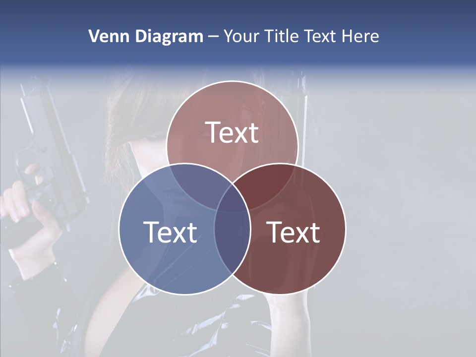 Bodyguard Aim Smoke PowerPoint Template