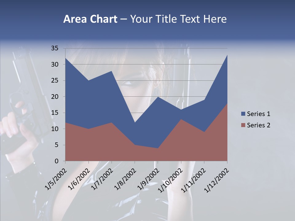 Bodyguard Aim Smoke PowerPoint Template
