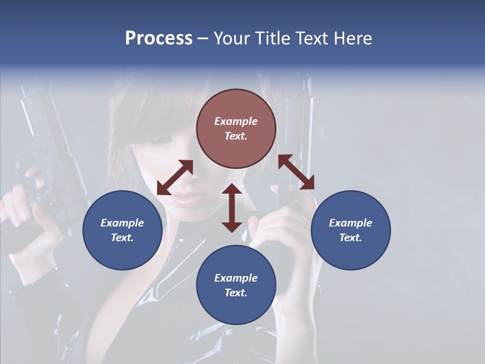 Bodyguard Aim Smoke PowerPoint Template