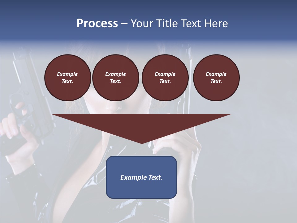 Bodyguard Aim Smoke PowerPoint Template