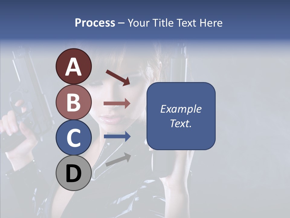 Bodyguard Aim Smoke PowerPoint Template