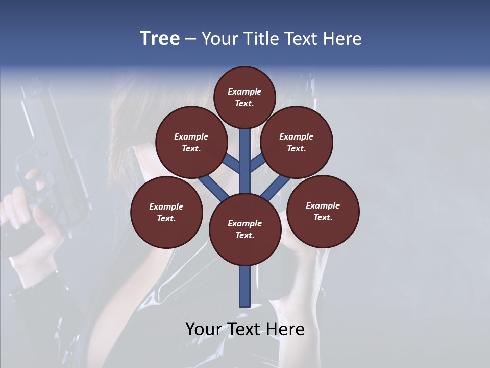 Bodyguard Aim Smoke PowerPoint Template