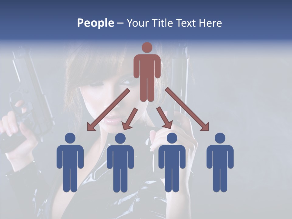 Bodyguard Aim Smoke PowerPoint Template