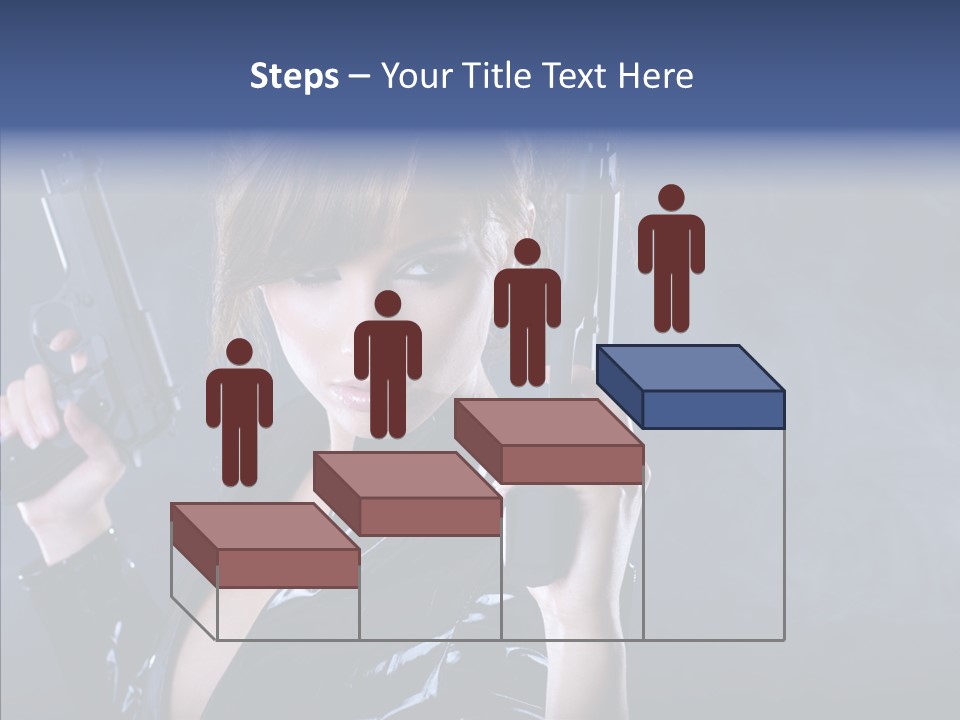 Bodyguard Aim Smoke PowerPoint Template