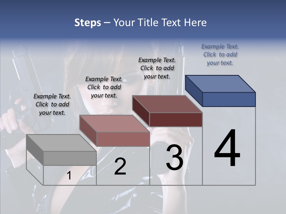 Bodyguard Aim Smoke PowerPoint Template