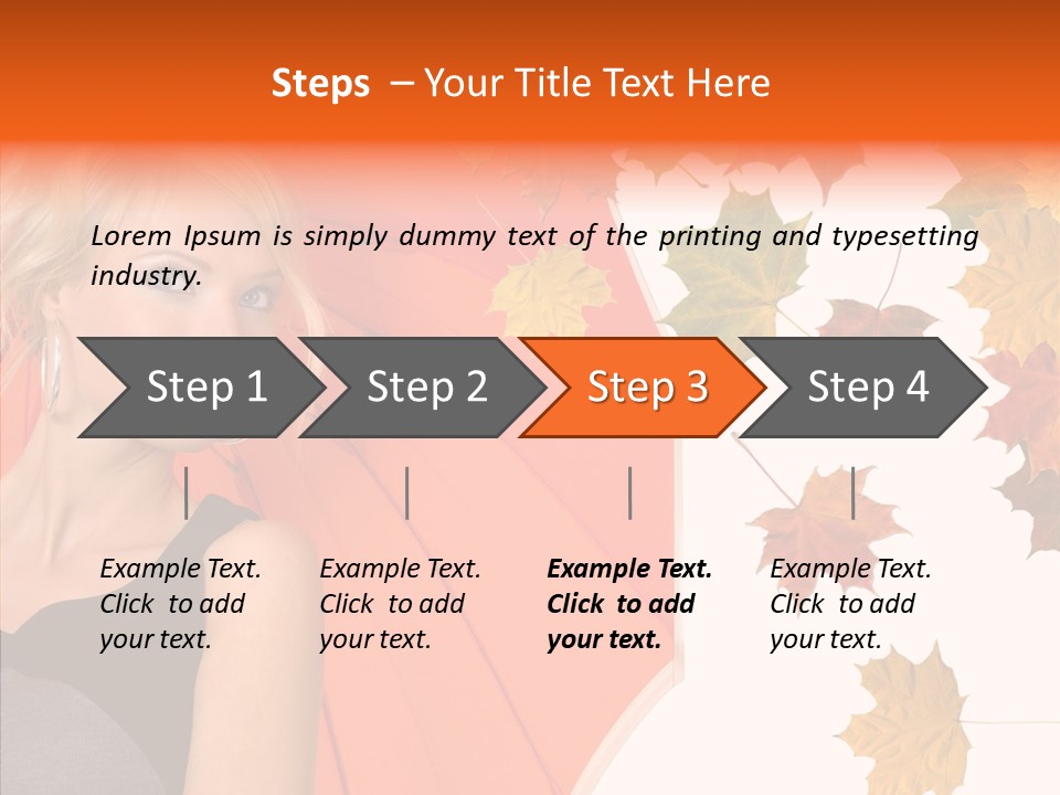 Innocence Harmony Health PowerPoint Template