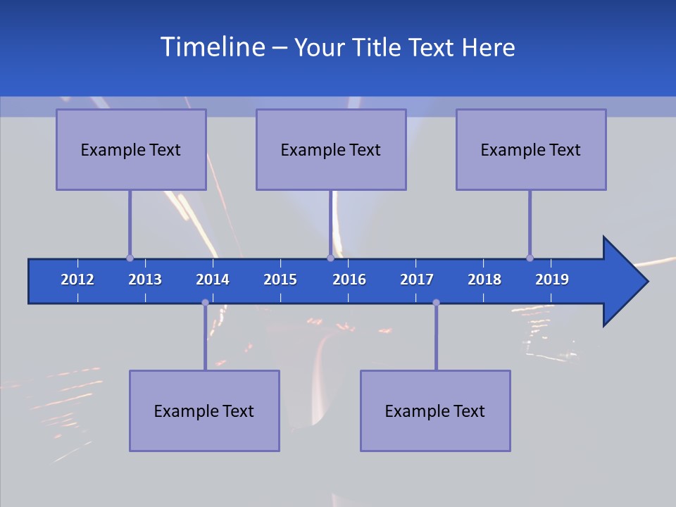 Street Fast Curve PowerPoint Template