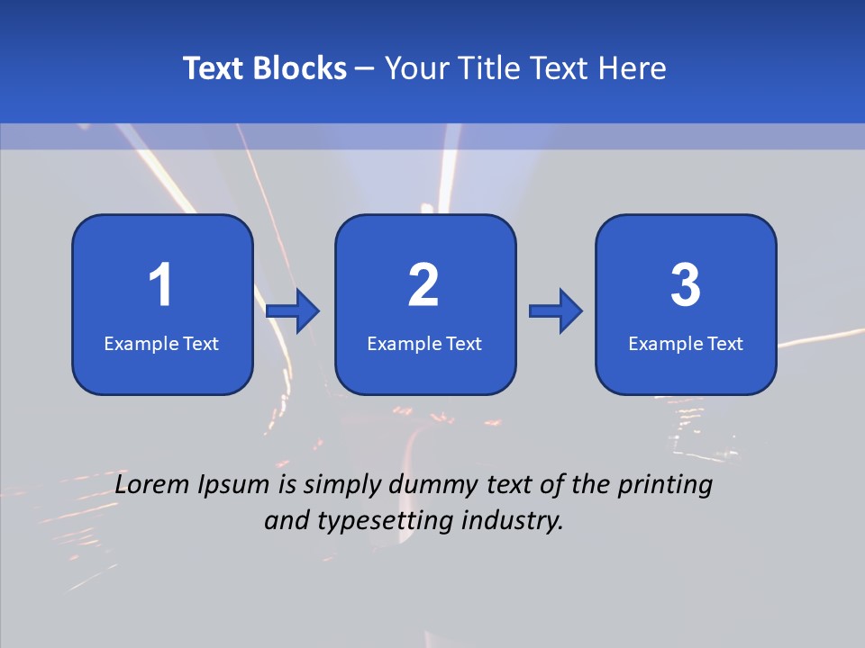 Street Fast Curve PowerPoint Template