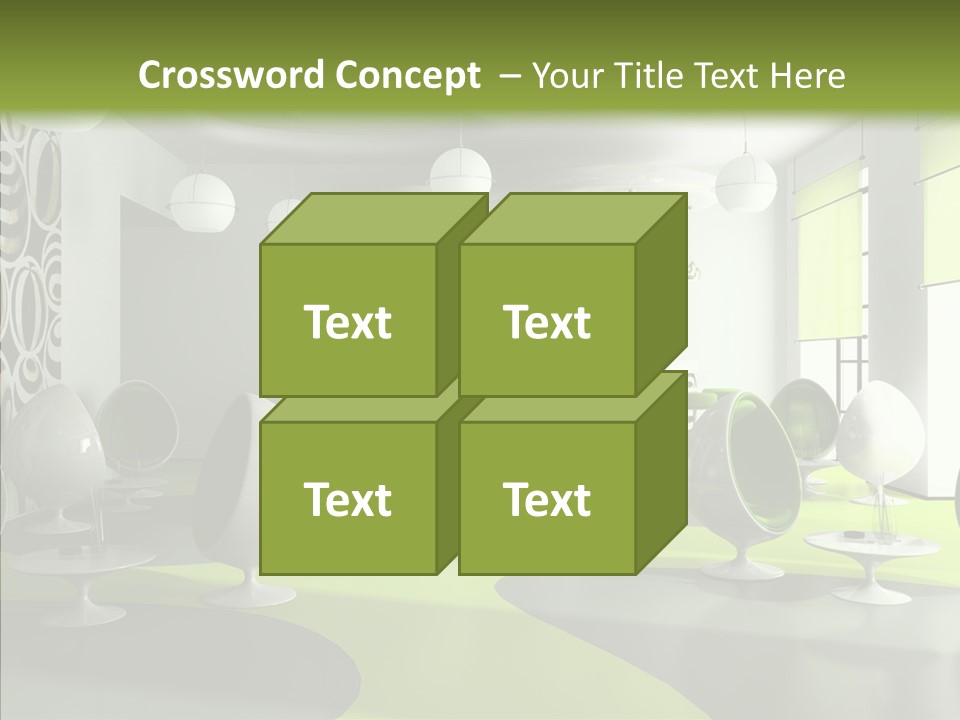 Table Lamp Unusual PowerPoint Template