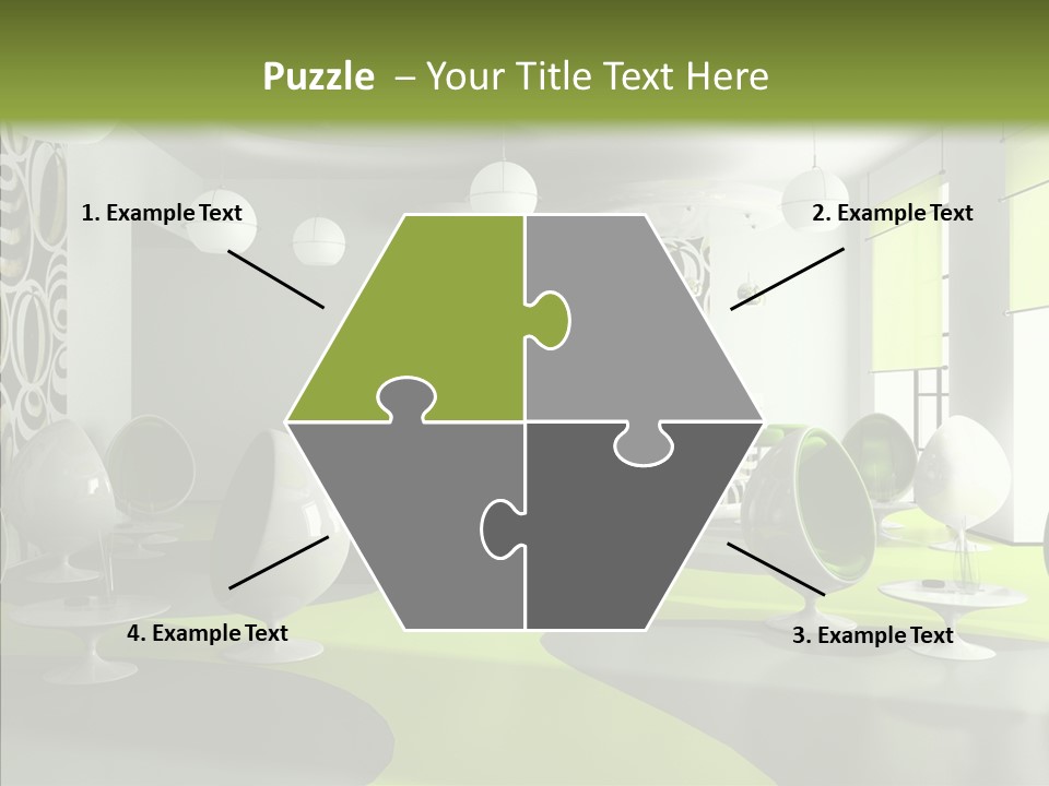 Table Lamp Unusual PowerPoint Template