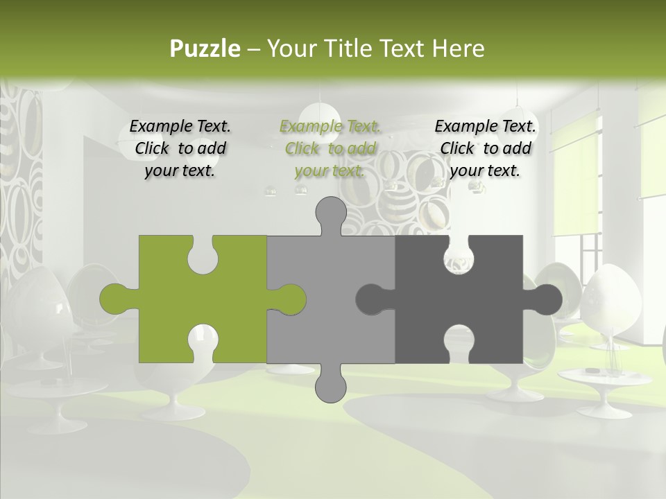 Table Lamp Unusual PowerPoint Template