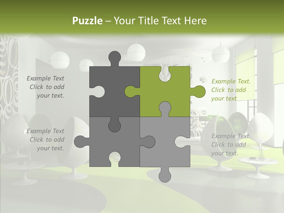 Table Lamp Unusual PowerPoint Template