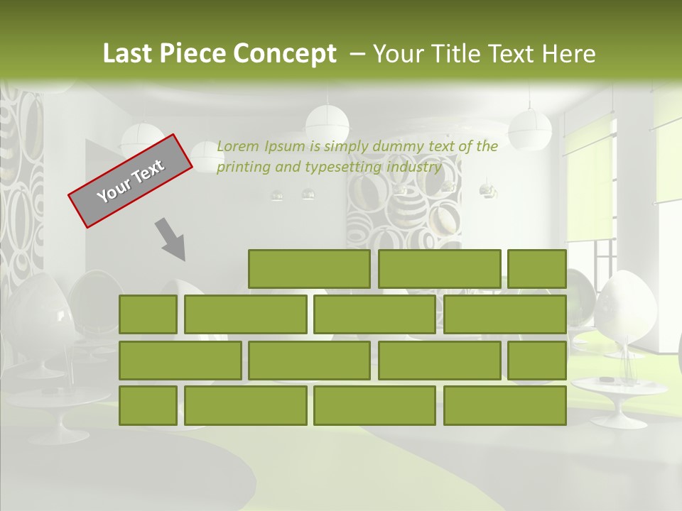 Table Lamp Unusual PowerPoint Template