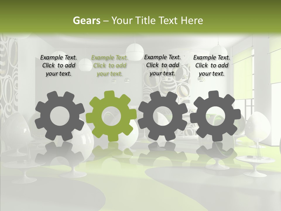 Table Lamp Unusual PowerPoint Template