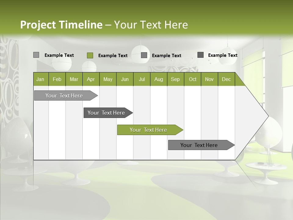 Table Lamp Unusual PowerPoint Template