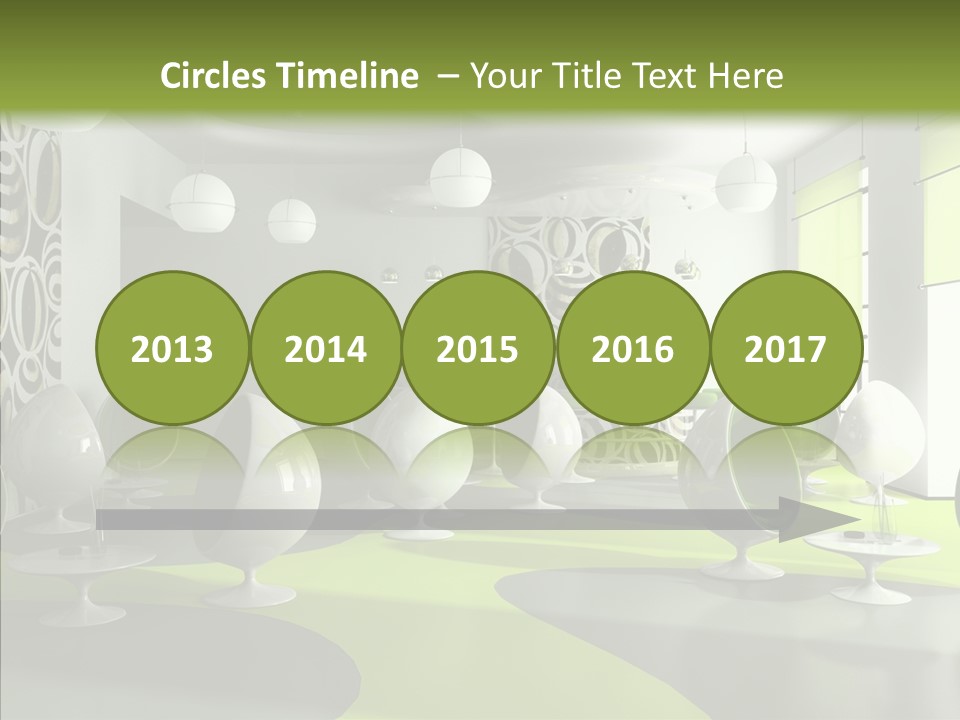 Table Lamp Unusual PowerPoint Template