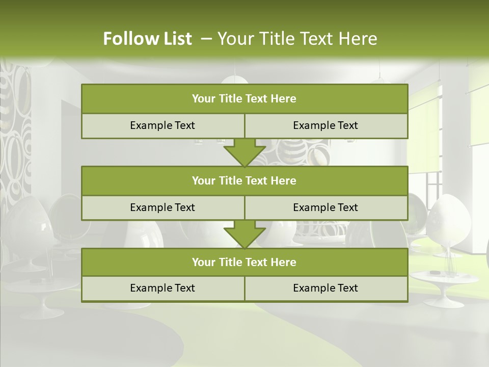 Table Lamp Unusual PowerPoint Template