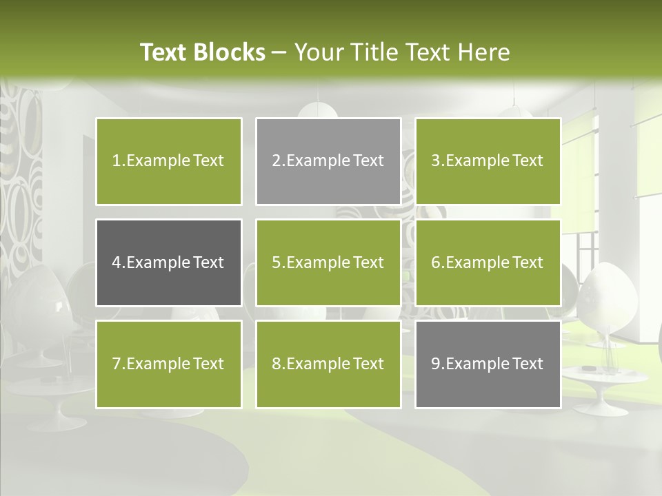 Table Lamp Unusual PowerPoint Template