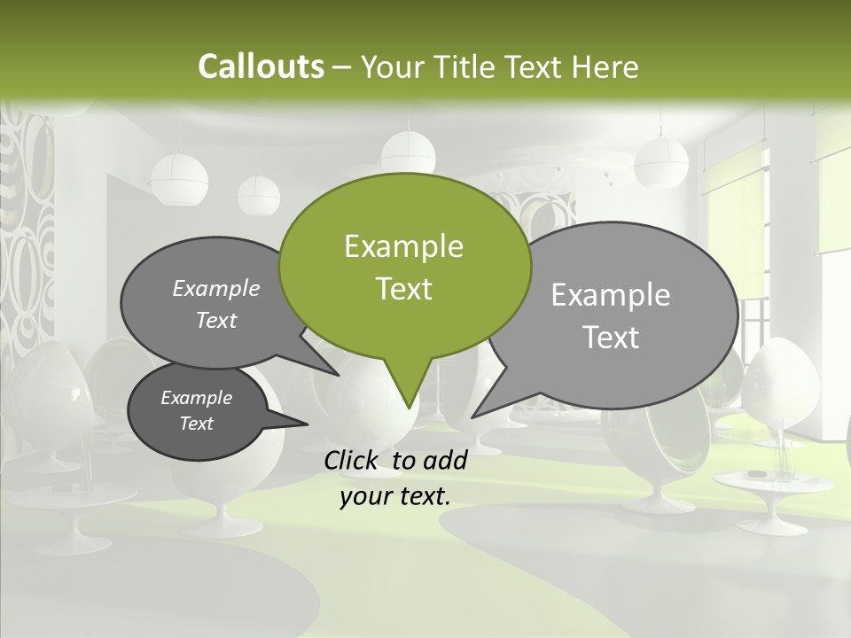 Table Lamp Unusual PowerPoint Template