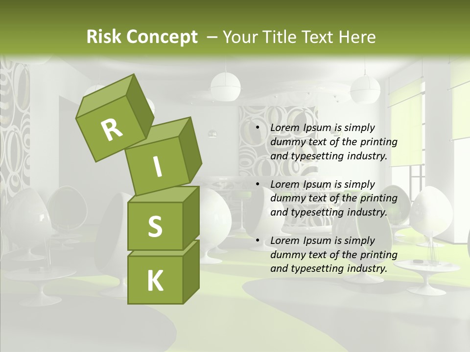 Table Lamp Unusual PowerPoint Template