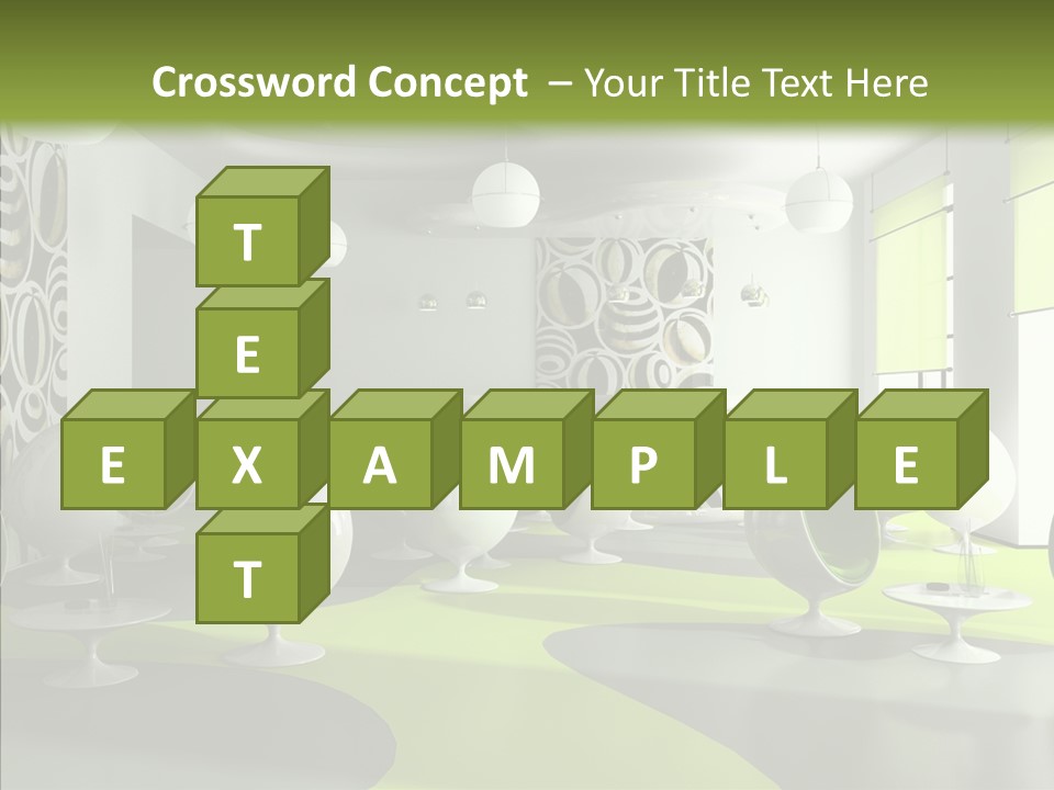 Table Lamp Unusual PowerPoint Template