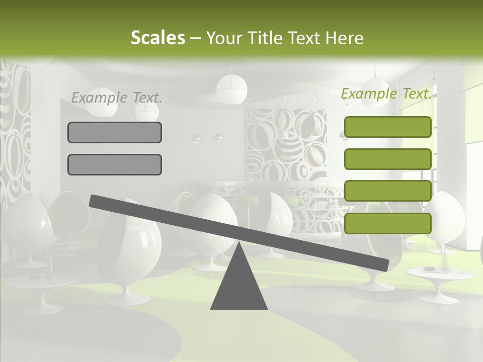 Table Lamp Unusual PowerPoint Template