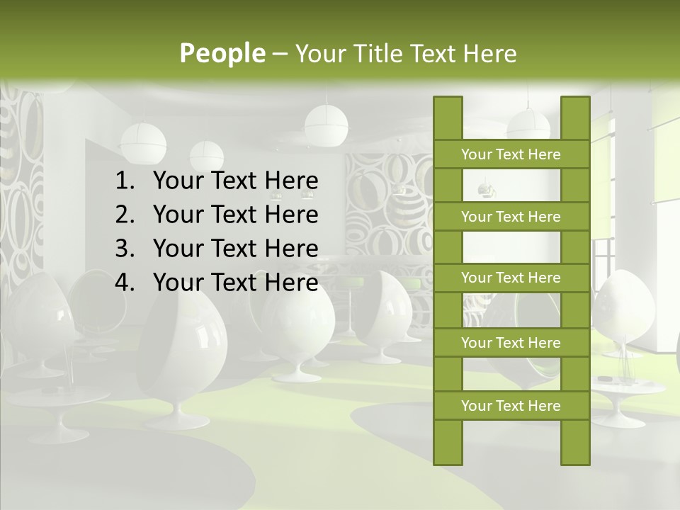 Table Lamp Unusual PowerPoint Template