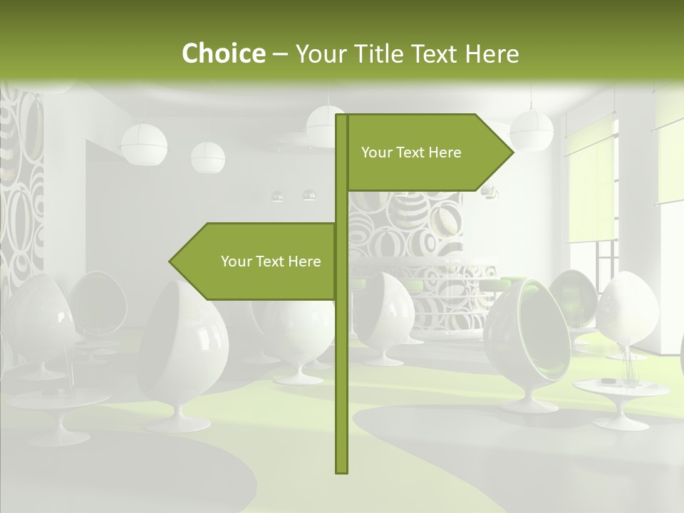 Table Lamp Unusual PowerPoint Template