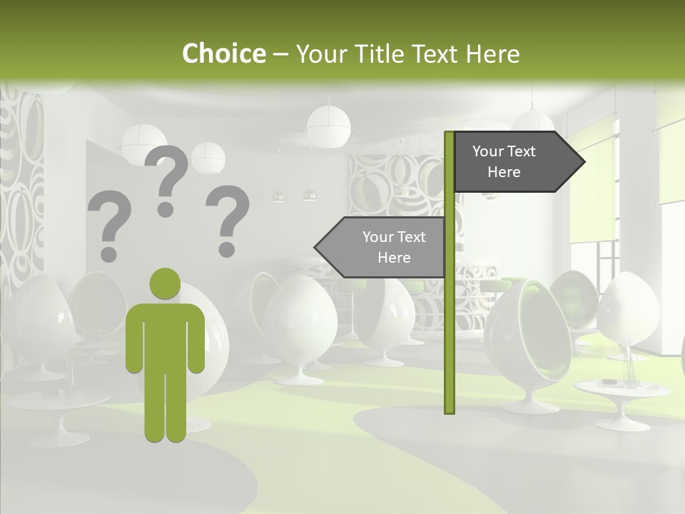 Table Lamp Unusual PowerPoint Template