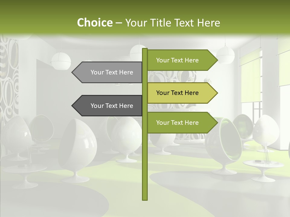 Table Lamp Unusual PowerPoint Template