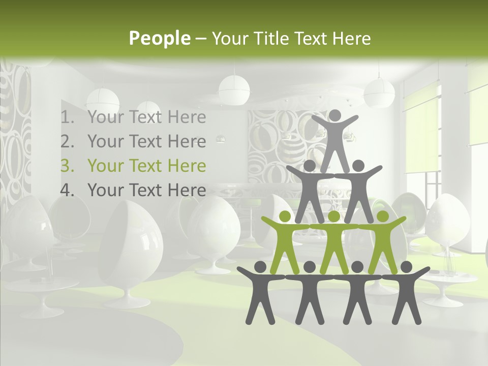 Table Lamp Unusual PowerPoint Template